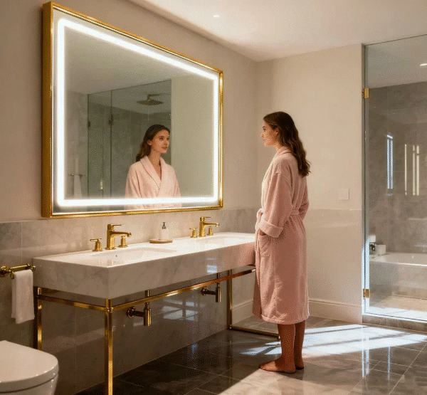 Mirror Design Trends That Explain the Appeal of Integrated Lighting
