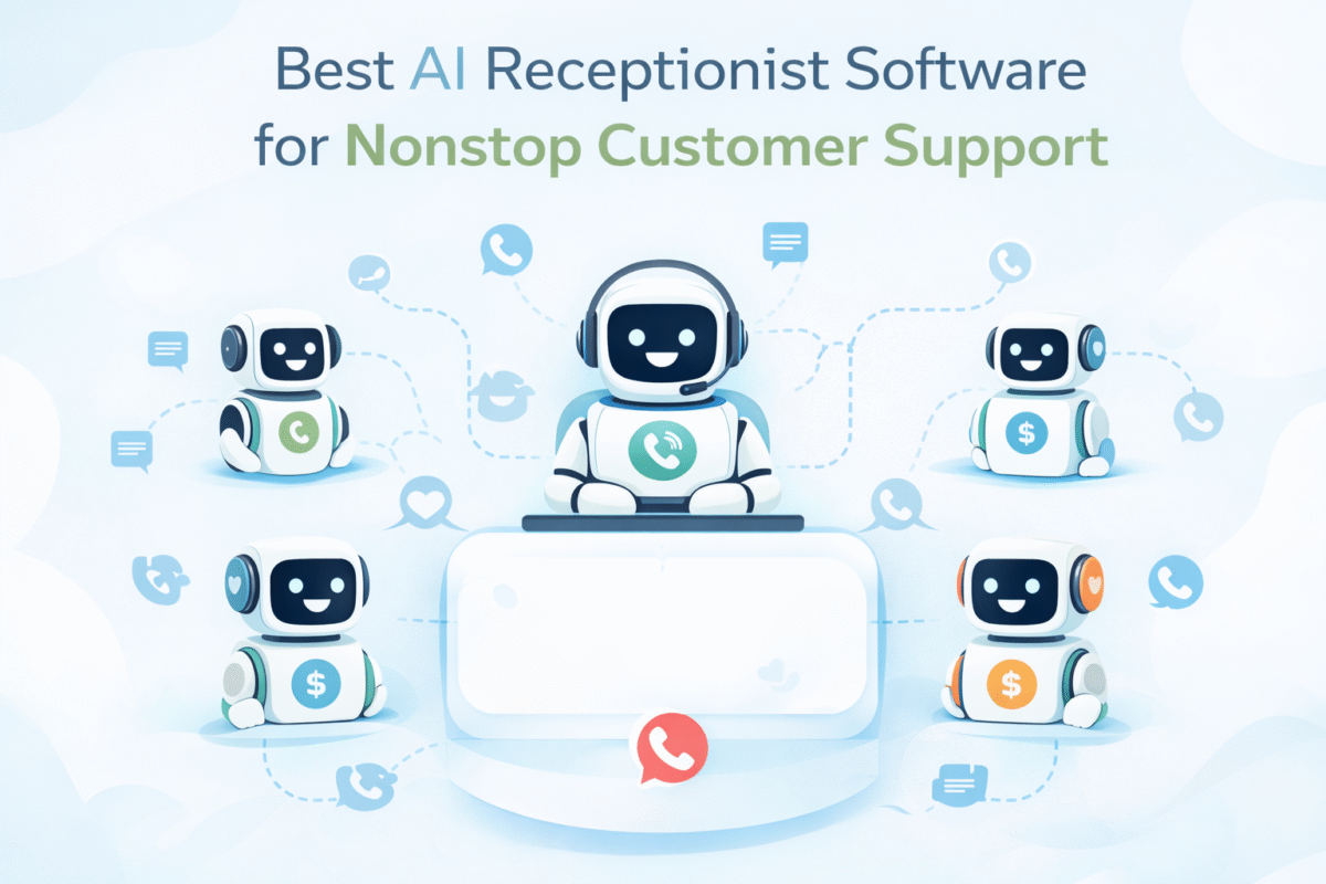 Best AI Receptionist Software for Nonstop Customer Support