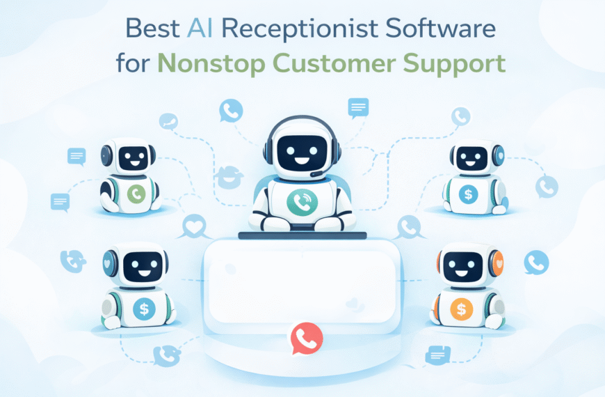 Best AI Receptionist Software for Nonstop Customer Support